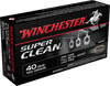 Winchester Ammo W40SWLF Super Clean 40 Smith & Wesson 120 GR Full Metal Jacket 50 Bx/ 10 Cs - Winchester - View 1