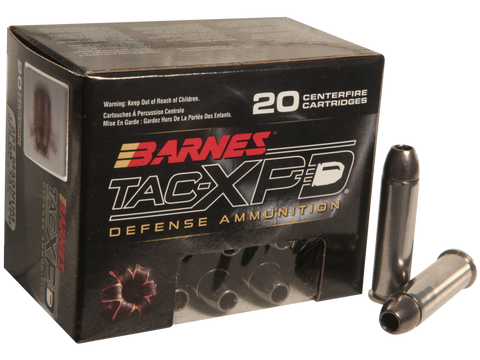 Barnes Bullets 21550 TAC-XPD 357 Magnum 125 GR Copper 20 Bx/ 10 Cs