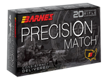 Barnes Bullets 30848 Precision Match 5.56x45mm NATO 85 gr 2600 fps Open Tip Match Boat-Tail 20 Bx/10 Cs