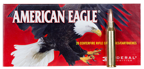 Federal AE338L1 American Eagle 338 Lapua Mag 250 GR JSP 20Bx/10Cs