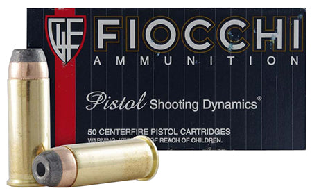 Fiocchi 44SA500 Shooting Dynamics 44 Special 200 GR Semi-Jacketed Hollow Point 50 Bx/ 10 Cs