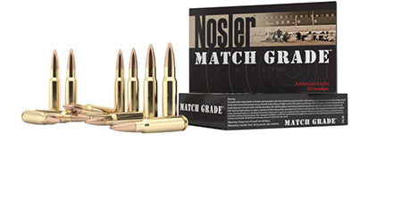 Nosler 51275 Match Grade 300 AAC Blackout 220 GR Custom Competition 20 Bx/ 10 Cs