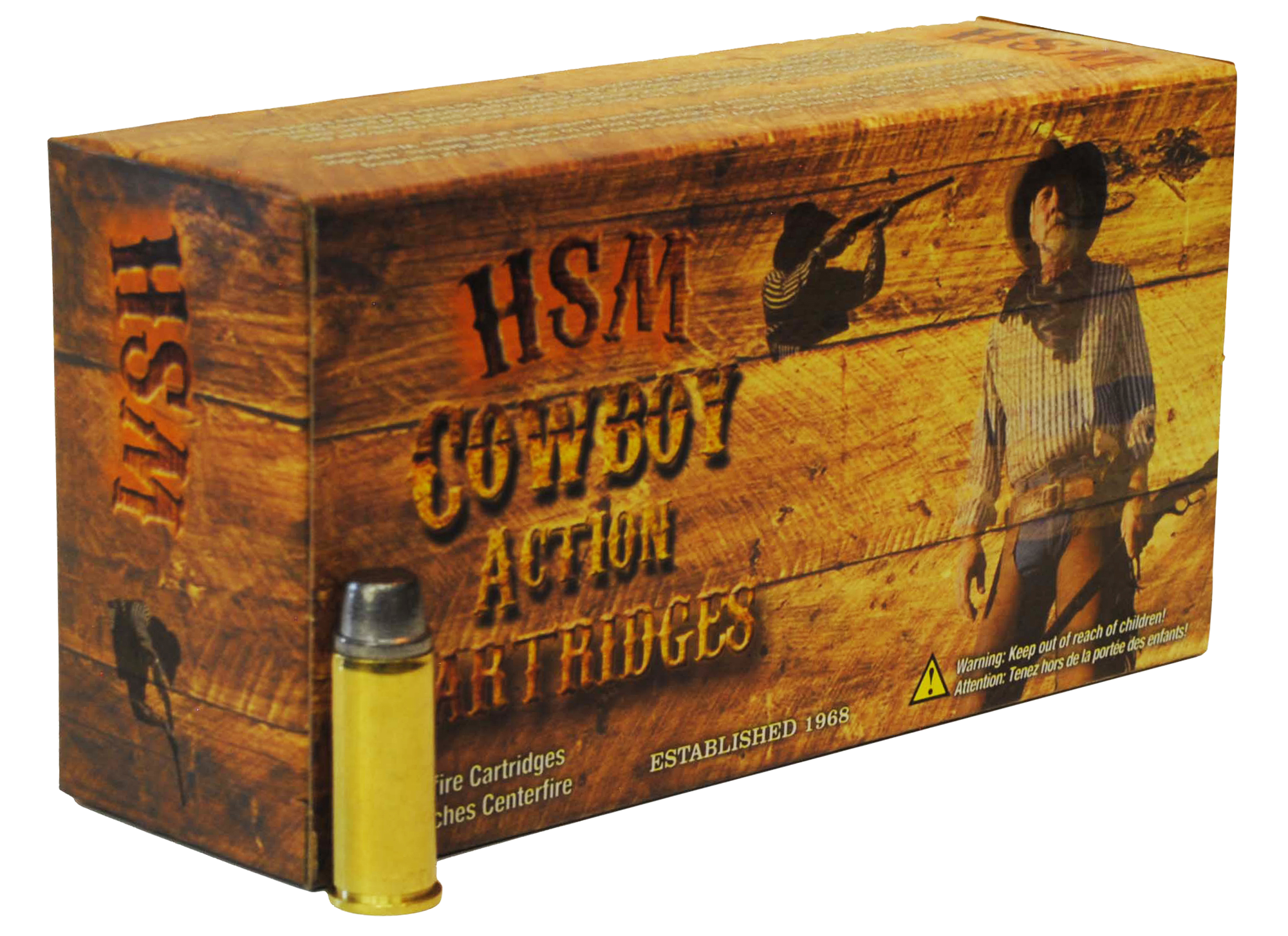 HSM Cowboy Action LC Flat Point RN Ammo