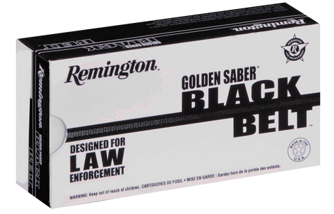 Remington Ammunition GSN40SWCB Golden Saber 40 Smith & Wesson 180 GR Jacketed Hollow Point 20 Bx/ 25 Cs