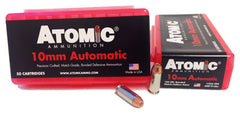 Atomic Ammo 10mm ACP 180gr. Bonded JHP 50-Pack