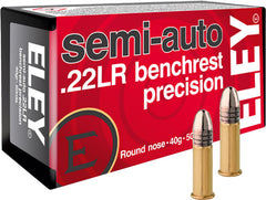 Eley Precision 22Lr 40Gr. Semi Auto Benchrest 50 Pack 01180