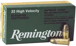 Remington Ammo .22 Short 50-Pack High Velocity 29gr. Plated LRN
