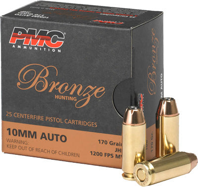 Pmc Ammo 10mm Auto 170gr. JHP 25-Pack