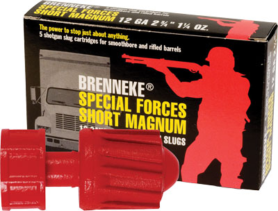 Brenneke Usa 12Ga 2-3/4" Special Forces Short Mag 5Pack.