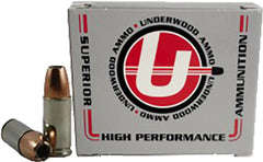 Underwood Ammo 9mm Luger +P+ 124gr. Bonded JHP 20-Pack
