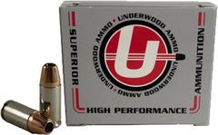 Underwood Ammo 9mm Luger +P 124gr. XTP JHP 20-Pack