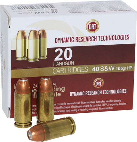 Drt Ammo .40S&W 105Gr. Jhp
