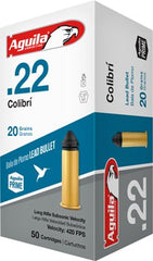 Aguila Ammo .22Lr Colibri Cb