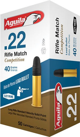 Aguila Ammo .22Lr Rifle Match