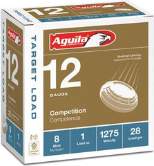 Aguila Shotshell 12Ga. 1Oz. #8 25-Pack 1275Fps 1Chb12328