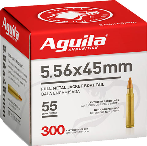 Aguila Ammo 5.56 55Gr. Fmj 300-Box 1E556126