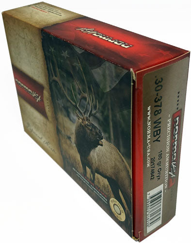 Norma Ammo .30-378 Wby Mag 180Gr. Oryx 20-Pack 20174642