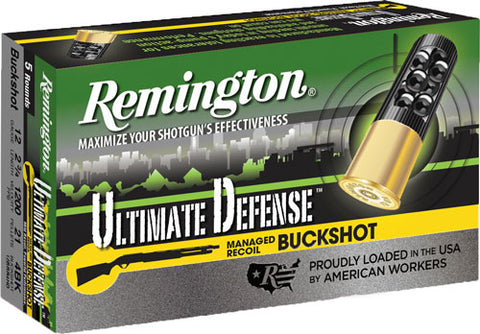 Rem Ammo Ultimate Home Defense 12Ga. 2.75" #4Bk 5-Pack 20637