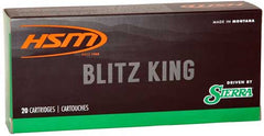 Hsm Ammo .22-250 Rem 55Gr. Sierra Blitzking 20-Pack 22-250-20-N