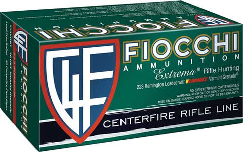 Fiocchi .223 Rem. 50Gr. Hpfb Lead Free 50-Pack 223Vgnt
