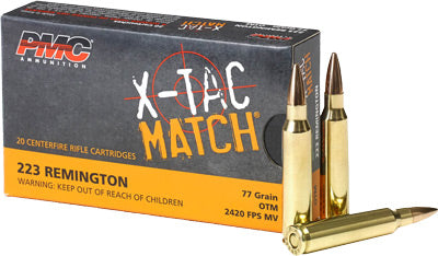 Pmc Ammo .223 Remington 77gr. Otm Sierra Bullet 20-Pack