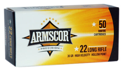Armscor High-Vel Lead-HP 50 Ammo
