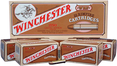 Winchester Ammo .22Wrf 45gr. Lead Flat Point 50-Pack