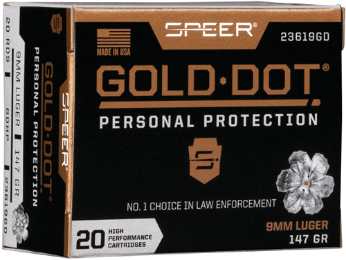 Speer Gold Dot Luger Gdhp Ammo