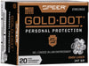Speer Ammo Gold Dot 9Mm Luger 147Gr. Gdhp 20-Pack 23619Gd - Speer - View 1