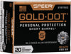 Speer Ammo Gold Dot Short Bbl. .45Acp 230Gr. Gdhp Short 20-Pk 23975Gd - Speer - View 1