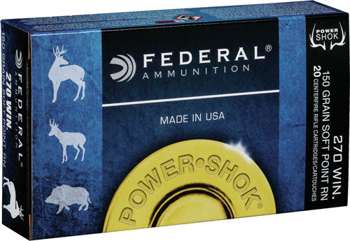 Fed Ammo Power-Shok .270 Win. 150Gr. Sp 20-Pack 270B