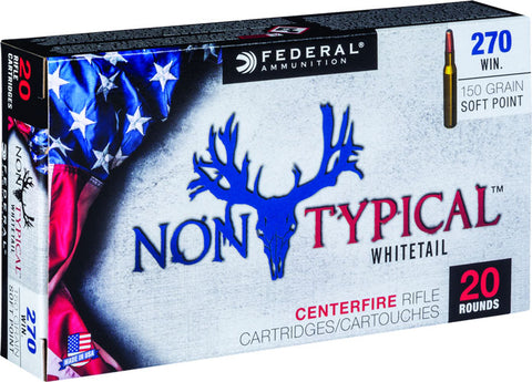 Fed Ammo Non Typical .270 Win. 150Gr. Sp 20-Pack 270Dt150