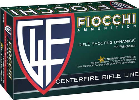 Fiocchi .270 Win. 130Gr. Psp 20-Pack 270Spb