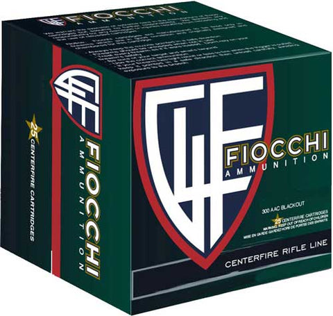 Fiocchi .300 Blackout 220Gr. Hpbt 25-Pack 300Blkmb