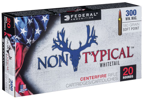 Fed Ammo Non Typical .300 Win. Mag. 180Gr. Sp 20-Pack 300Wdt180
