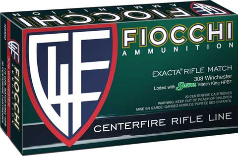 Fiocchi .308 Win. 175Gr. Hpbt 20-Pack 308Mkd