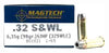 Magtech Ammo .32S&W Long 98gr. Semi JHP 50-Pack - Magtech - View 1
