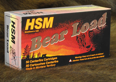 HSM Bear Ammo .357 Rem. Mag. 180gr. RNFP Gas Check 50-Pack
