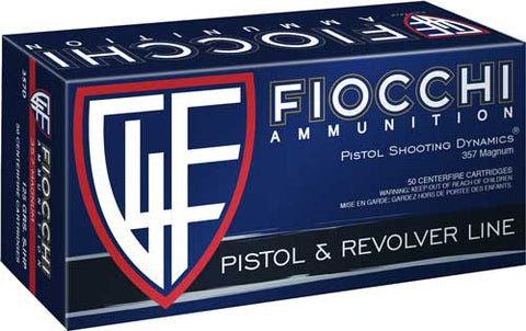 Fiocchi .357Mag 125Gr. Jhp 50-Pack 357D
