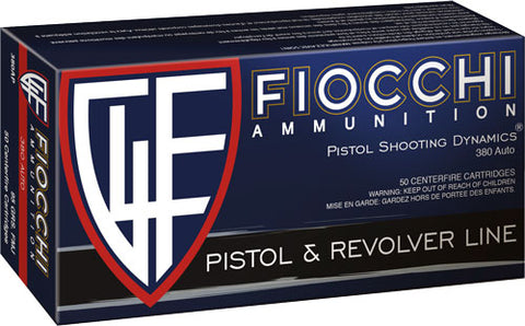 Fiocchi .380Acp 95Gr. Fmj 50-Pack 380Ap
