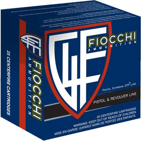 Fiocchi .38Spl+P 125Gr. Xtphp 25-Pack 38Xtpp25