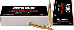 Atomic Ammo .300Wm Match 220gr. Sierra HPbt 20-Pack