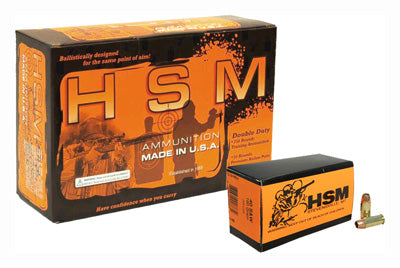 HSM Ammo Double Duty .40S&W 180gr. Combo-Pack FMJ/HP 300Rd