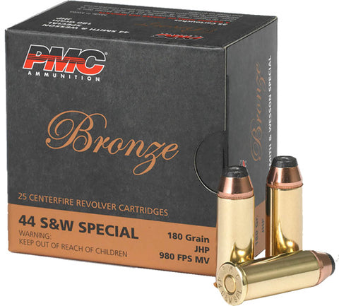 Pmc Ammo .44 S&W Special 180gr. JHP 25-Pack