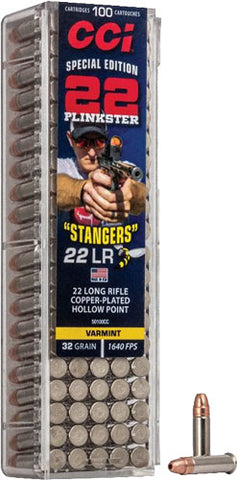 Cci Ammo Stanger .22Lr 1640Fps. 32Gr. Jhp 100-Pack 50100Cc