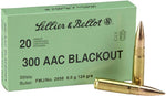 SB Ammo .300Aac Blackout 124gr. FMJ 20-Pack