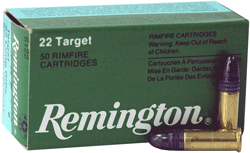 Remington Ammo .22 Long Rifle 50-Pack Std. Velocity Target 40gr. Rn