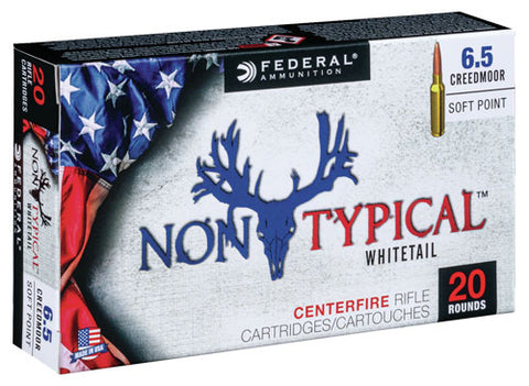 Fed Ammo Non Typical 6.5 Creed 140Gr. Sp 20-Pack 65Cdt1