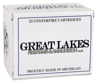 Great Lakes Ammo .500S&W Mag 330gr. Lead-RNFP Poly 20-Pack