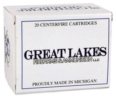 Great Lakes .454 Casull 300gr. Lead-RNFP Poly 20-Pack